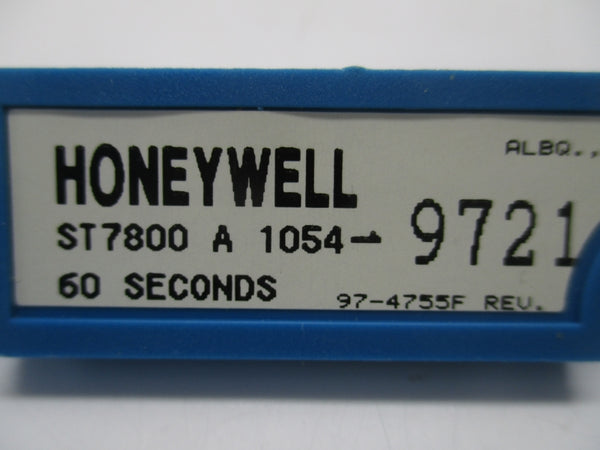 HONEYWELL ST7800A1054 60SEC UNMP