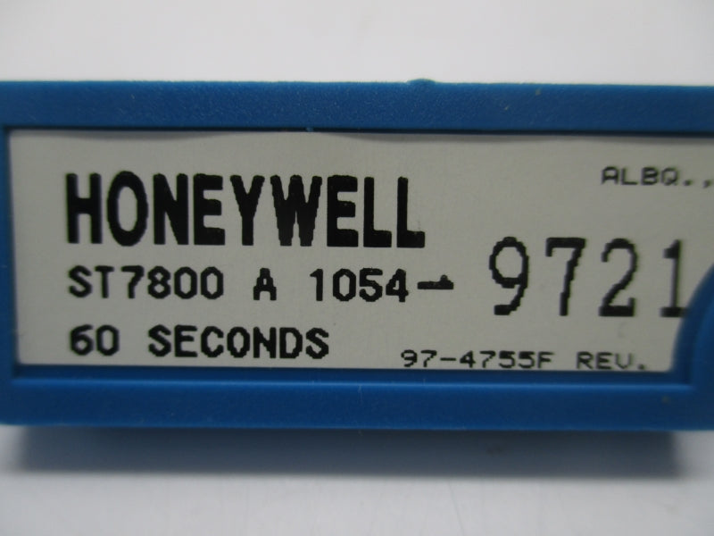 HONEYWELL ST7800A1054 60SEC UNMP