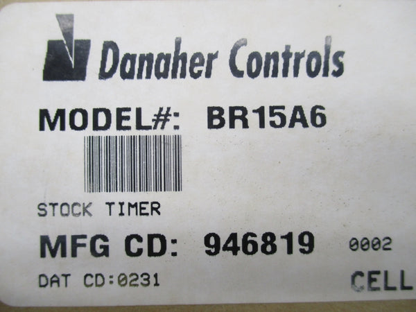 DANAHER CONTROLS BR15A6 NSMP