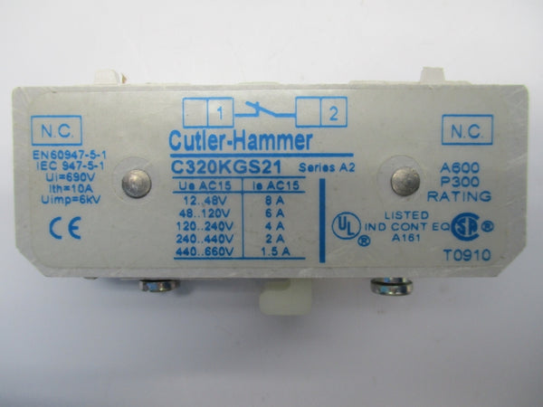 EATON C320KGS21 SER. A2 440-660V 1.5A NSMP