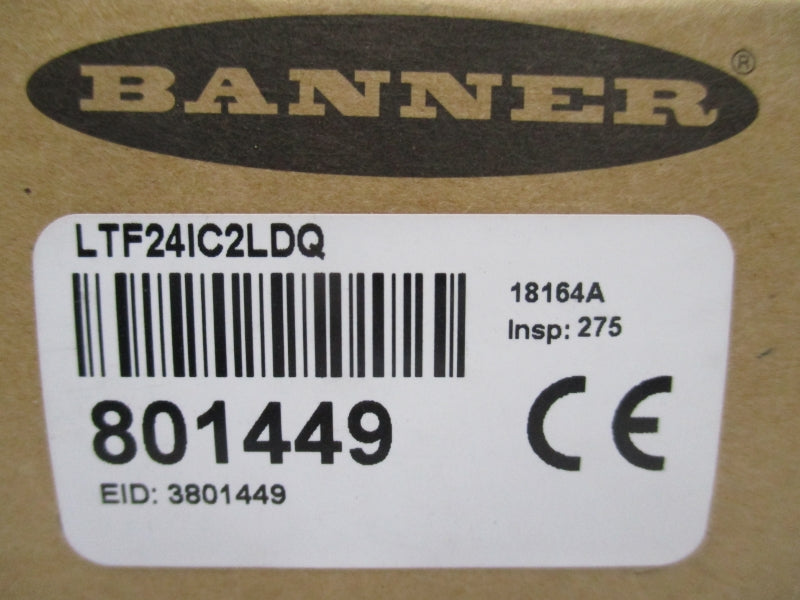 BANNER ENGINEERING LTF24IC2LDQ 801449 12-30VDC NSMP