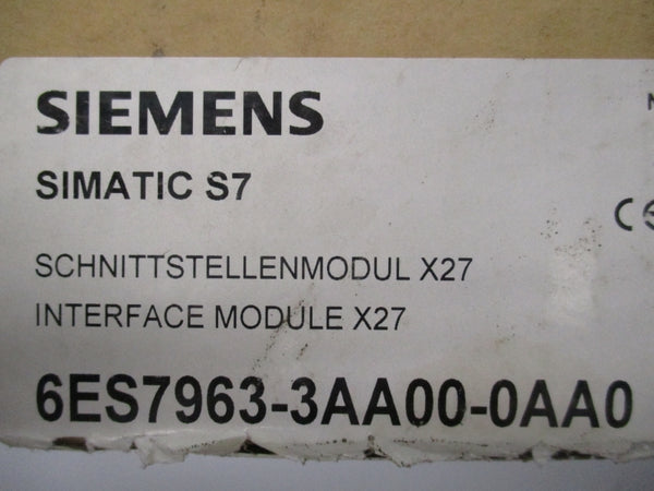 SIEMENS 6ES7963-3AA00-0AA0 NSMP