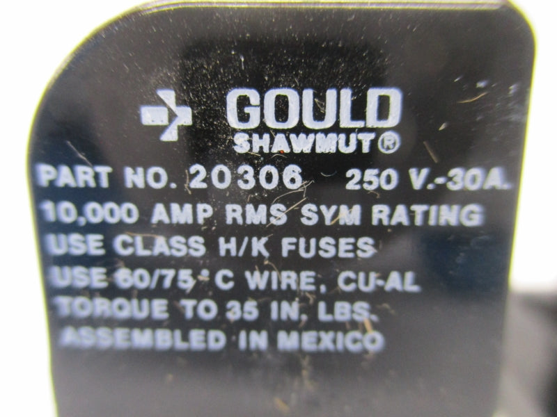 GOULD SHAWMUT 20306 250V 30A NSMP