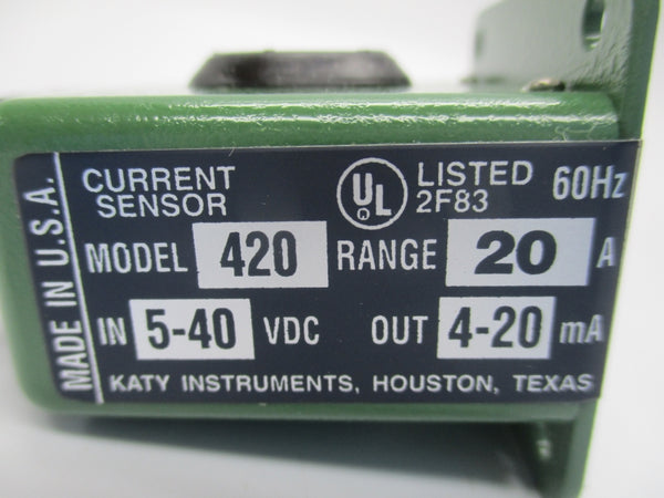 KATY INSTRUMENTS 420 5-40VDC 20A (GREEN) NSMP