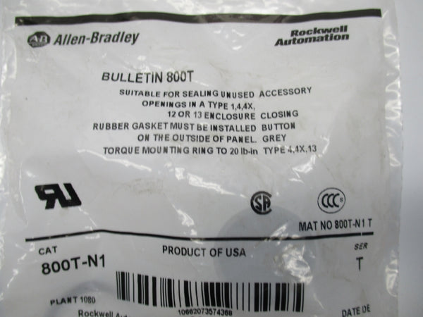 ALLEN BRADLEY 800T-N1 SER. T NSMP