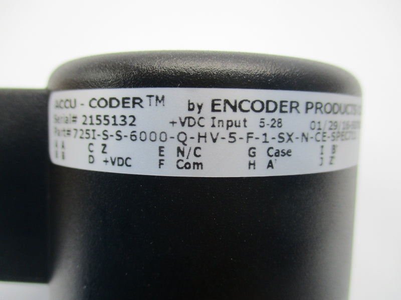 AMETEK 725I-S-S-6000-Q-HV-5-F-1-SX-N-CE-SPEC711 5-28VDC NSMP