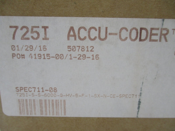 AMETEK 725I-S-S-6000-Q-HV-5-F-1-SX-N-CE-SPEC711 5-28VDC NSMP