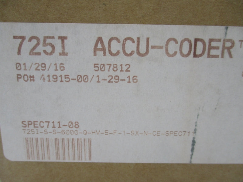 AMETEK 725I-S-S-6000-Q-HV-5-F-1-SX-N-CE-SPEC711 5-28VDC NSMP