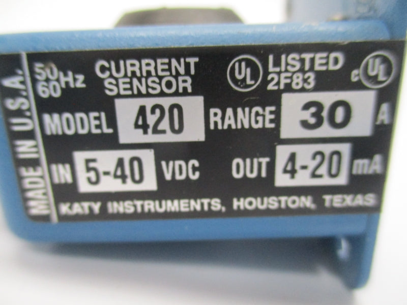 KATY INSTRUMENTS 420-30 5-40VDC 30A (BLUE) NSMP
