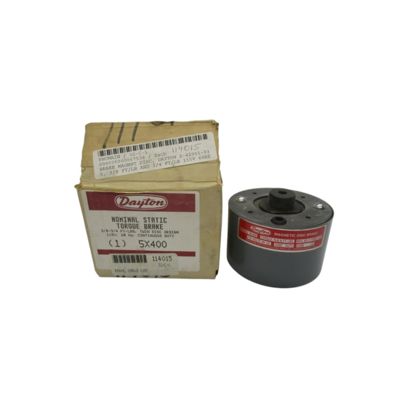DAYTON 5X400 2-42001-030 115V NSMP