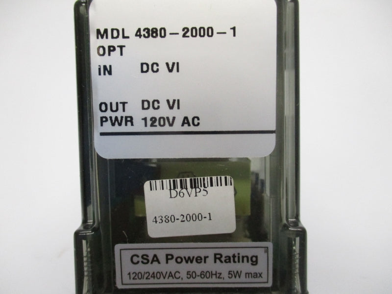 SDS 4380-2000-1 120/240VAC NSMP