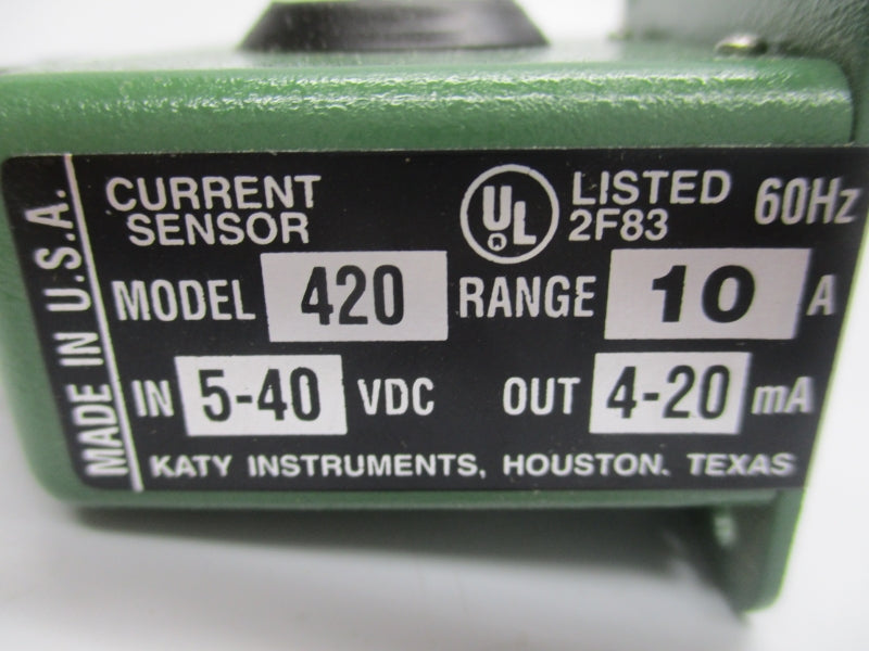 KATY INSTRUMENTS 420-10 5-40VDC 10A NSMP