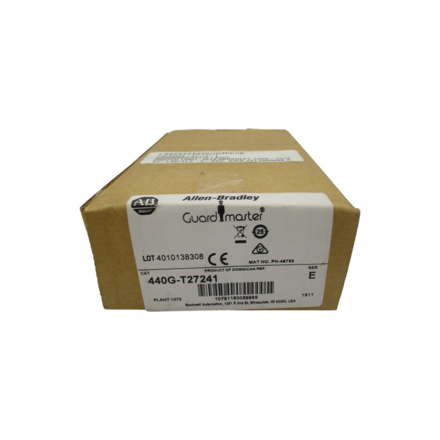 ALLEN BRADLEY 440G-T27241 SER. E 24VAC/DC 6A NSFS