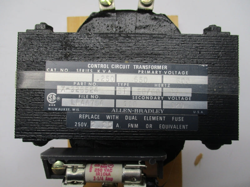 ALLEN BRADLEY 1497-N9 SER. A 550-600V 2.25A NSMP