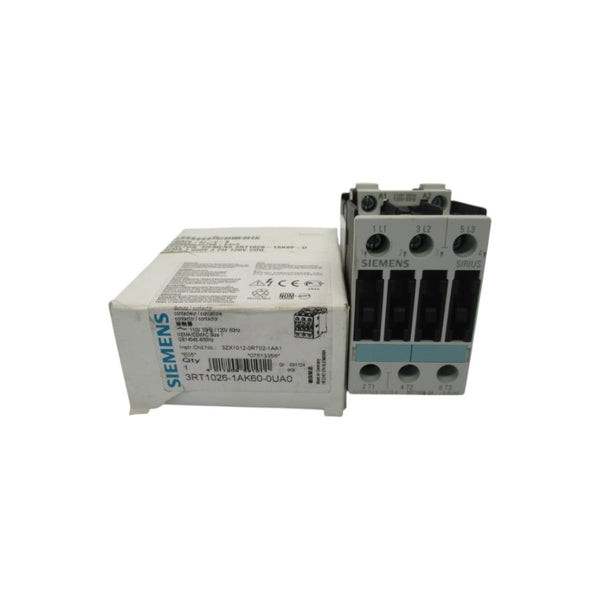 SIEMENS 3RT1026-1AK60-0UA0 110/120V 27A NSMP