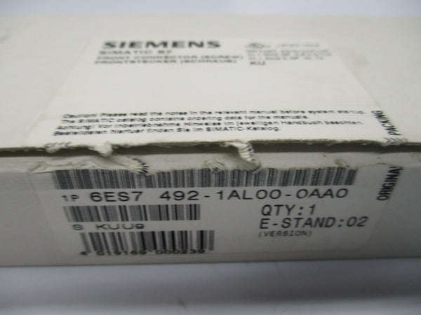 SIEMENS 6ES7492-1AL00-0AA0 NSMP