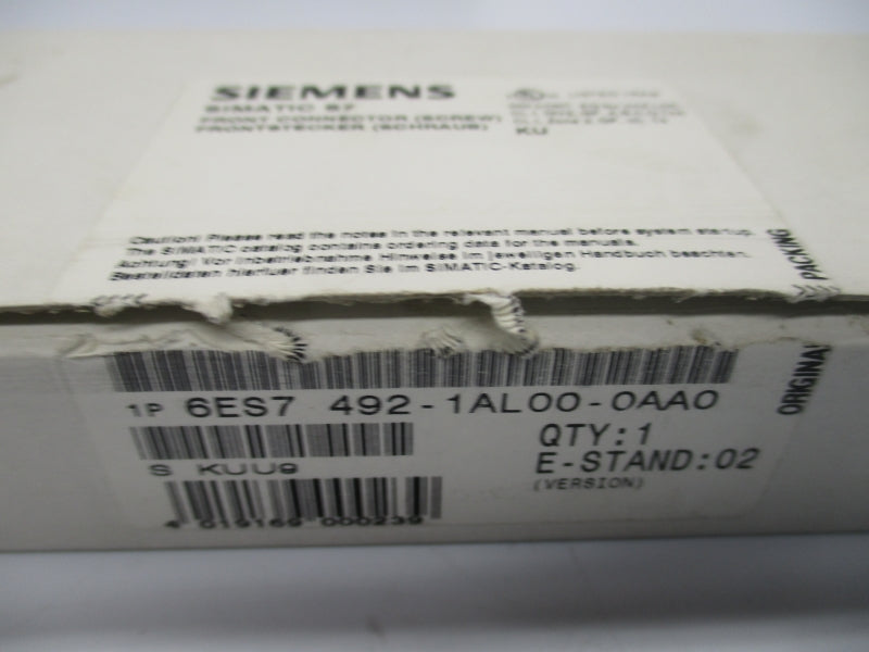 SIEMENS 6ES7492-1AL00-0AA0 NSMP
