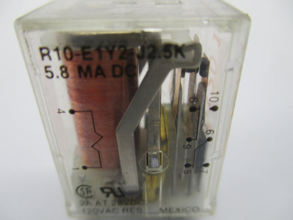 POTTER & BRUMFIELD R10-E1Y2-J2.5K 5.8 M.A.DC NSNP