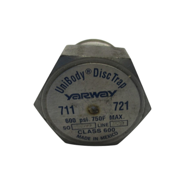 YARWAY 711/721 600PSI 750F UNMP