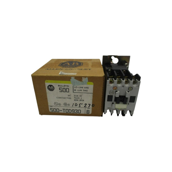 ALLEN BRADLEY 500-TOD930 SER. B 110/120V (BR/YL) NSMP