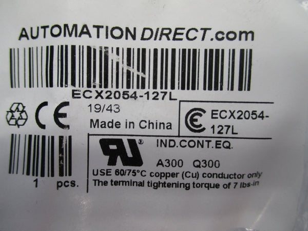 AUTOMATION DIRECT ECX2054-127L 127VAC/DC NSMP