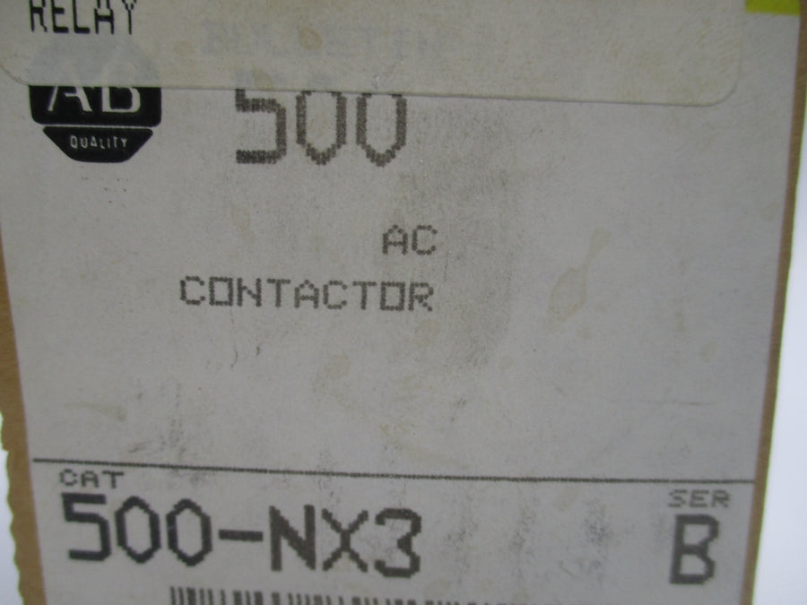 ALLEN BRADLEY 500-NX3 SER. B 360V NSMP