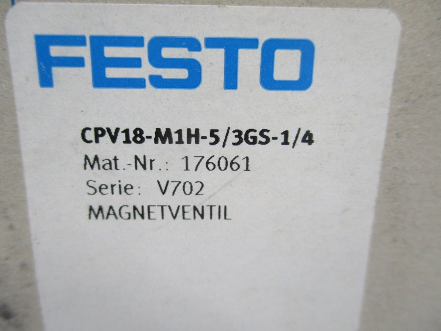 FESTO CPV18-M1H-5/3GS-1/4 176061 NSMP