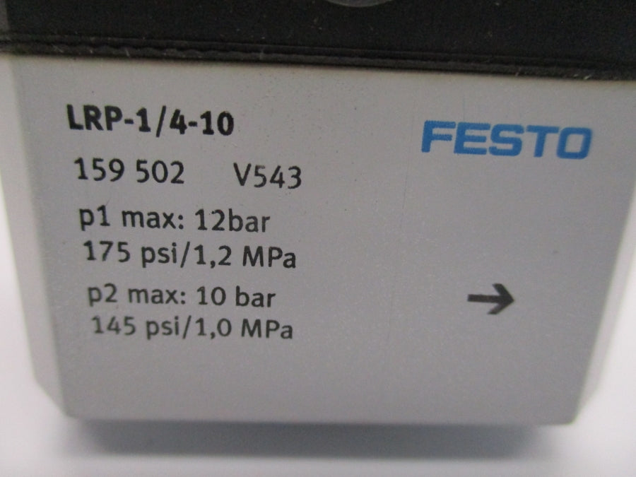 FESTO LRP-1/4-10 159502 175PSI NSMP