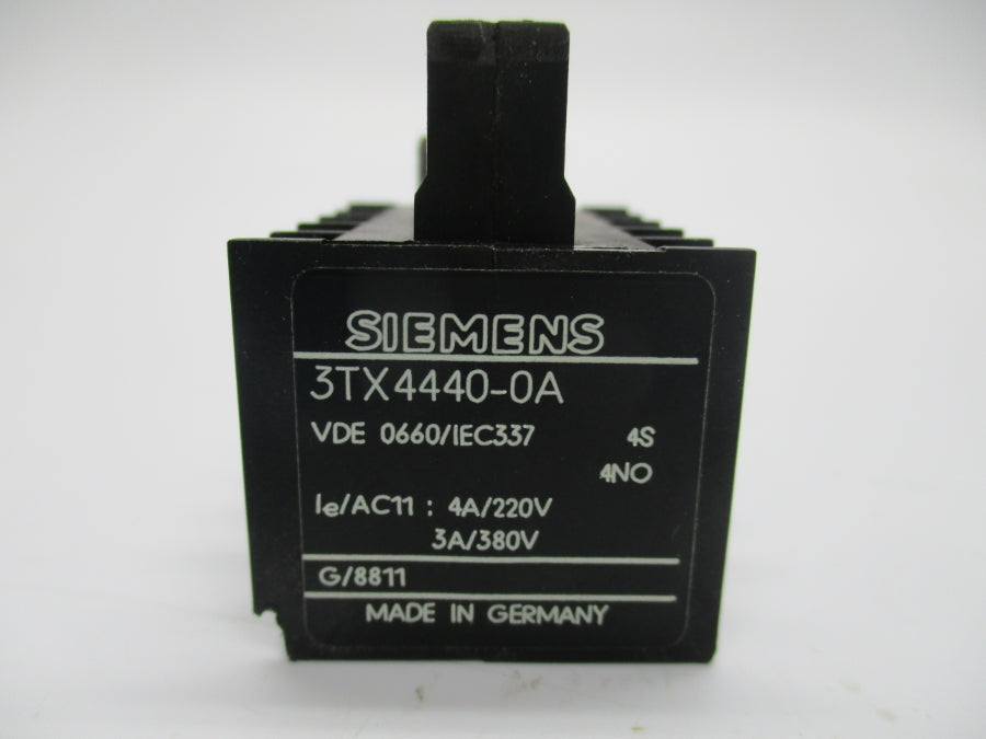 SIEMENS 3TX4440-0A 220V 4A NSMP