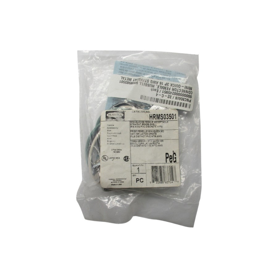 HUBBELL HRMS03501 600V 15A NSMP