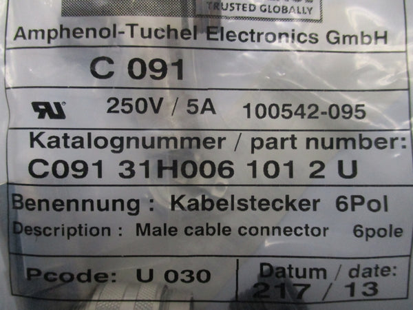 AMPHENOL C09131H0061012U NSMP