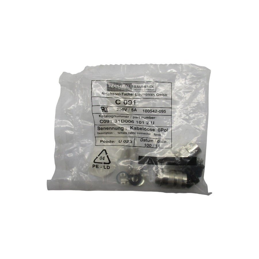 AMPHENOL C09131D0061012U 250V 5A NSMP