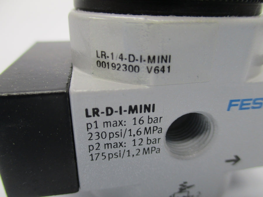 FESTO LR-1/4-D-I-MINI 230PSI NSMP