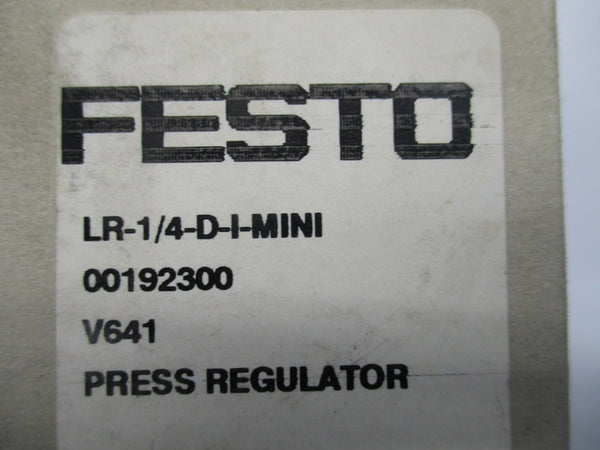 FESTO LR-1/4-D-I-MINI 230PSI NSMP