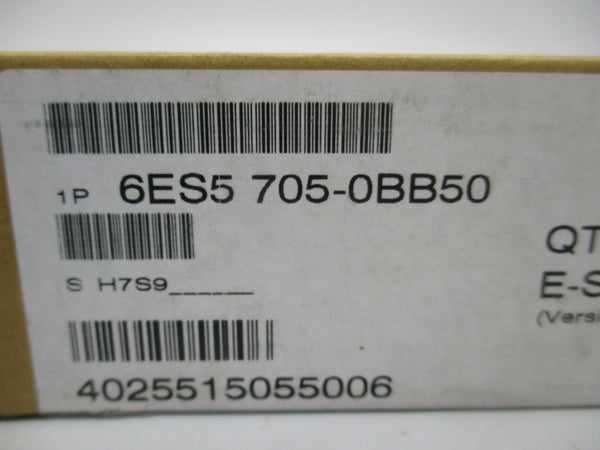 SIEMENS 6ES5705-0BB50 NSFS