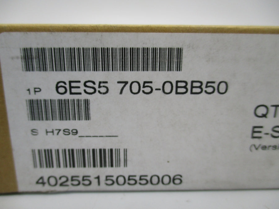 SIEMENS 6ES5705-0BB50 NSFS