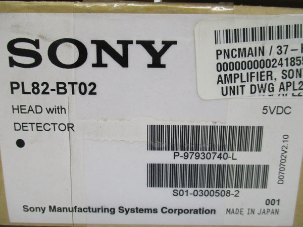SONY PL82-BT02 5VDC NSMP