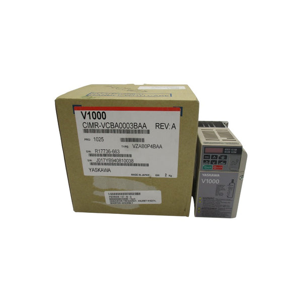 YASKAWA CIMR-VCBA0003BAA 200-240V 5.5/7.3A REV. A NSMP
