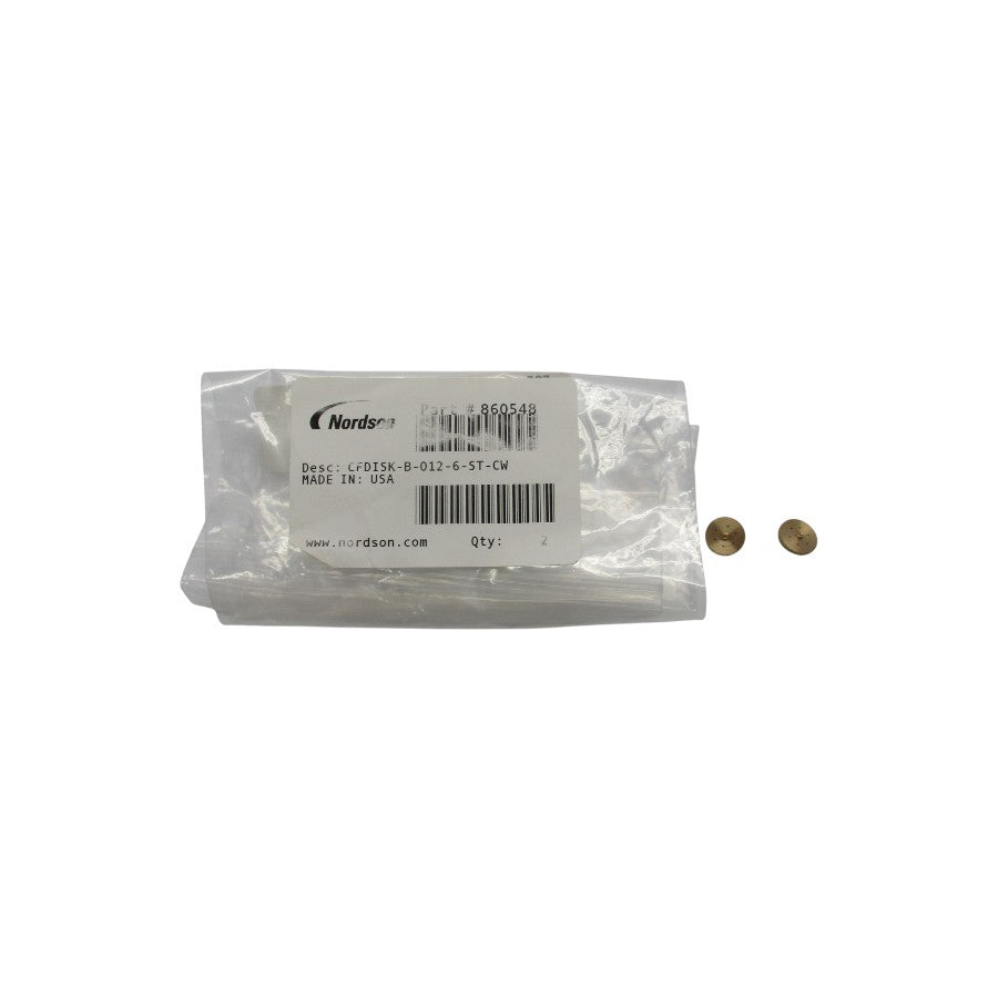 NORDSON CFDISK-B-012-6-ST-CW 860548 (PKG OF 2) NSMP