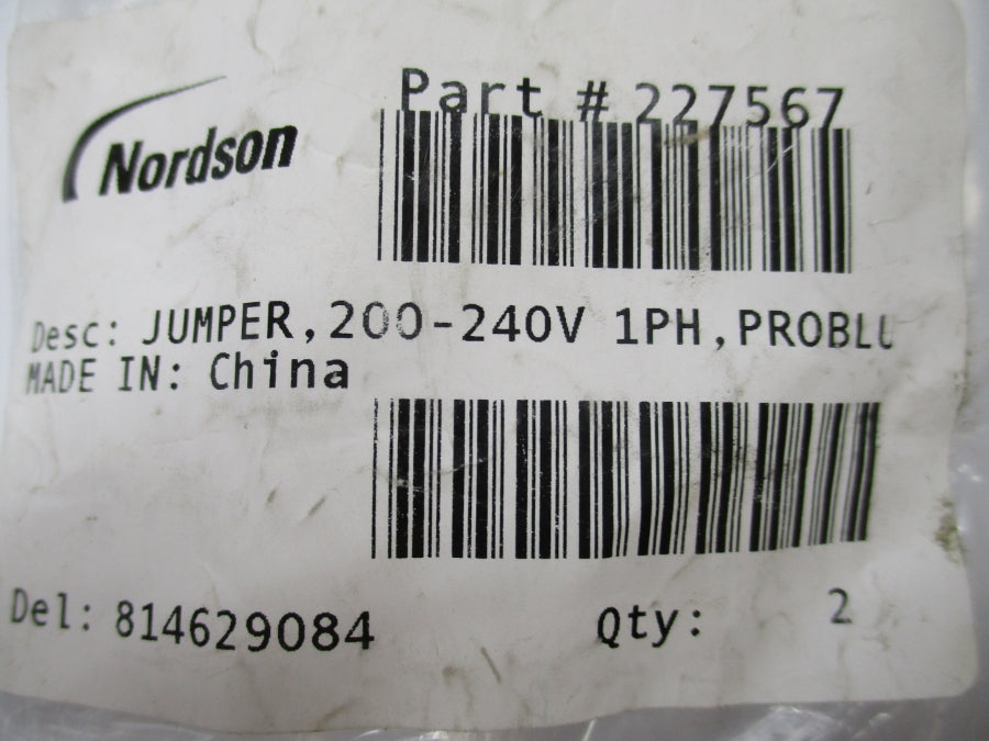 NORDSON 227567 200-240V (PKG OF 2) NSMP