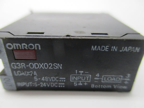 OMRON G3R-0DX02SN 5-48VDC 2A UNMP