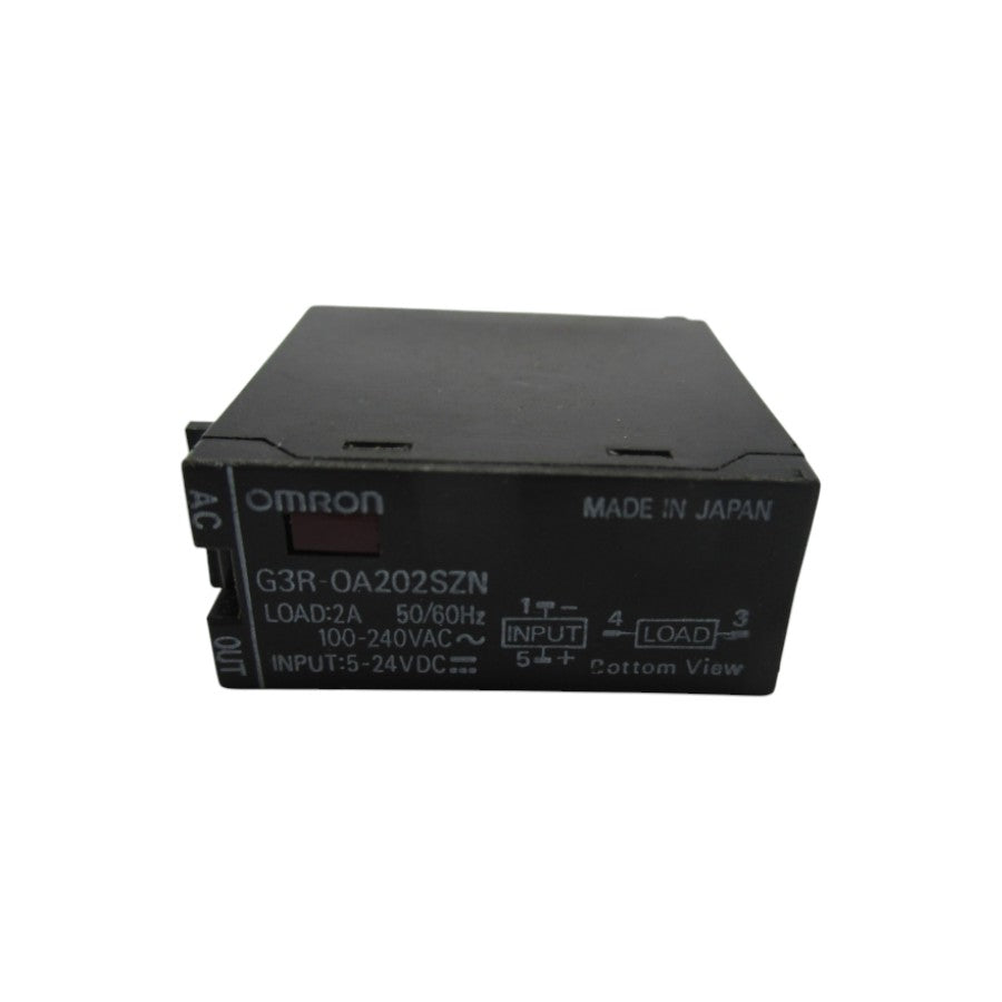 OMRON G3R-0A202SZN 100-240VAC 2A UNMP