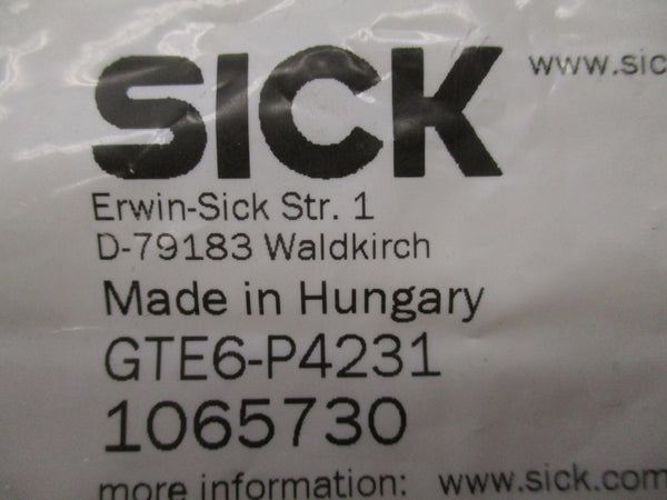 SICK GTE6-P4231 1065730 NSMP