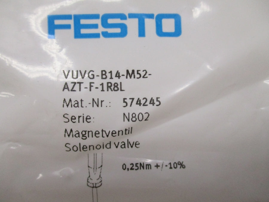 FESTO VUVG-B14-M52-AZT-F-1R8L 574245 NSMP