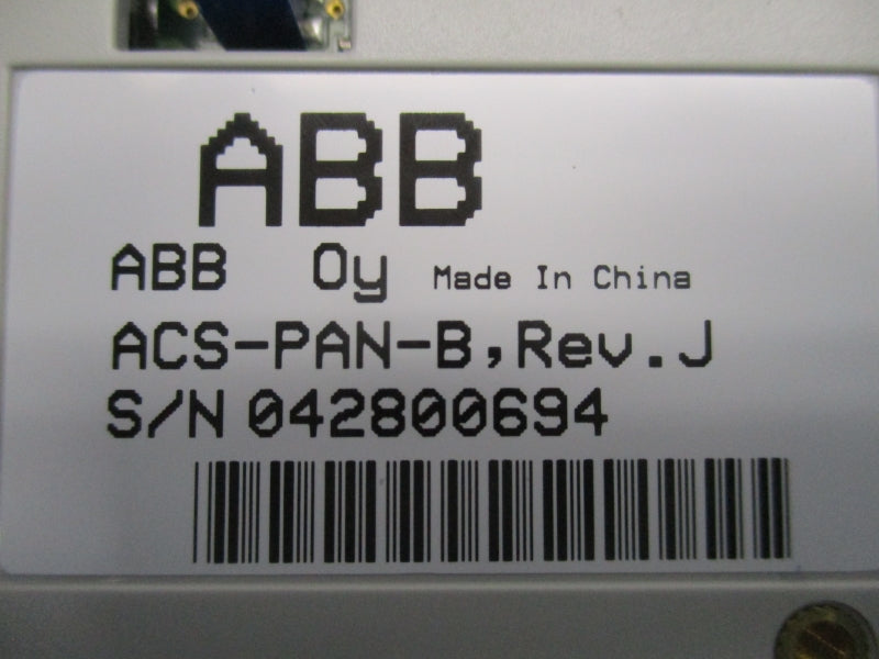 ABB ACS-PAN-B REV.J 380-480VAC NSMP