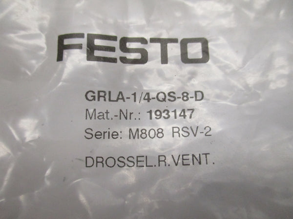 FESTO GRLA-1/4-QS-8-D 193147 NSMP