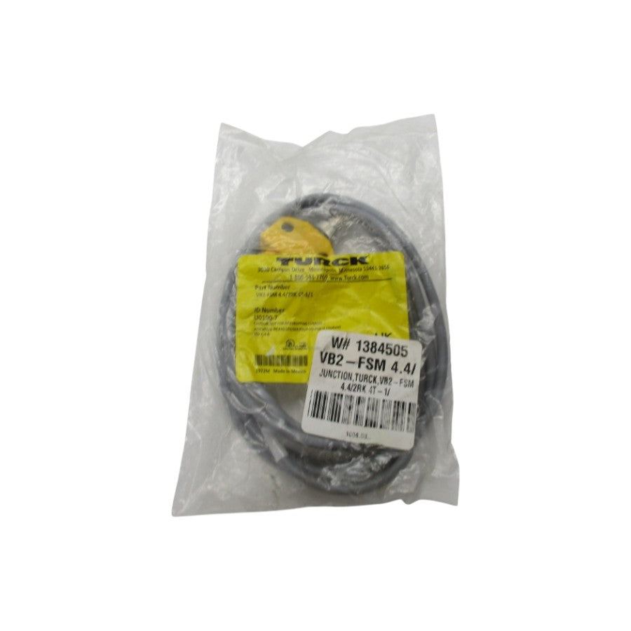 TURCK VB2-FSM4.4/2RK4T-1/1 U0100-7 250V 4A NSMP