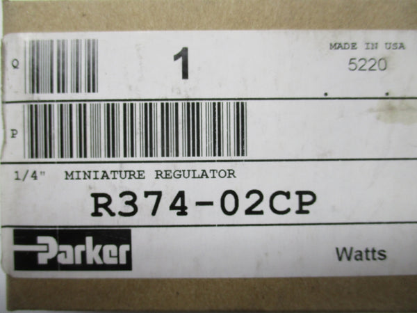 PARKER R374-02CP 300PSI 1/4" NSMP