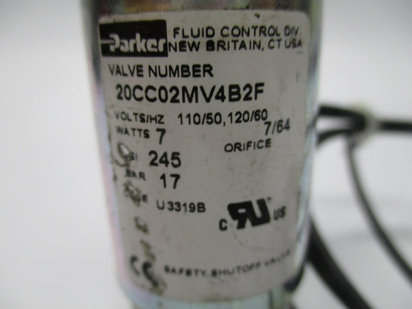PARKER 20CC02MV4B2F 110/120V 245PSI NSNP