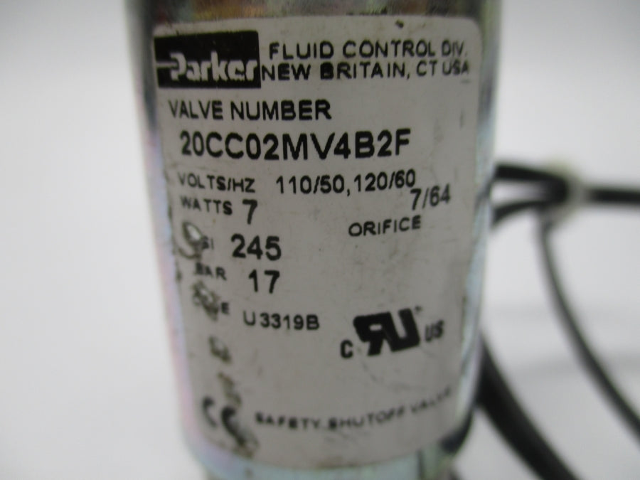 PARKER 20CC02MV4B2F 110/120V 245PSI NSNP